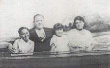 Uncle Ned, Grandpa Jacob Koza, Aunt Elaine, Grandma Frieda