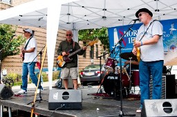 Frankie Marra and his band